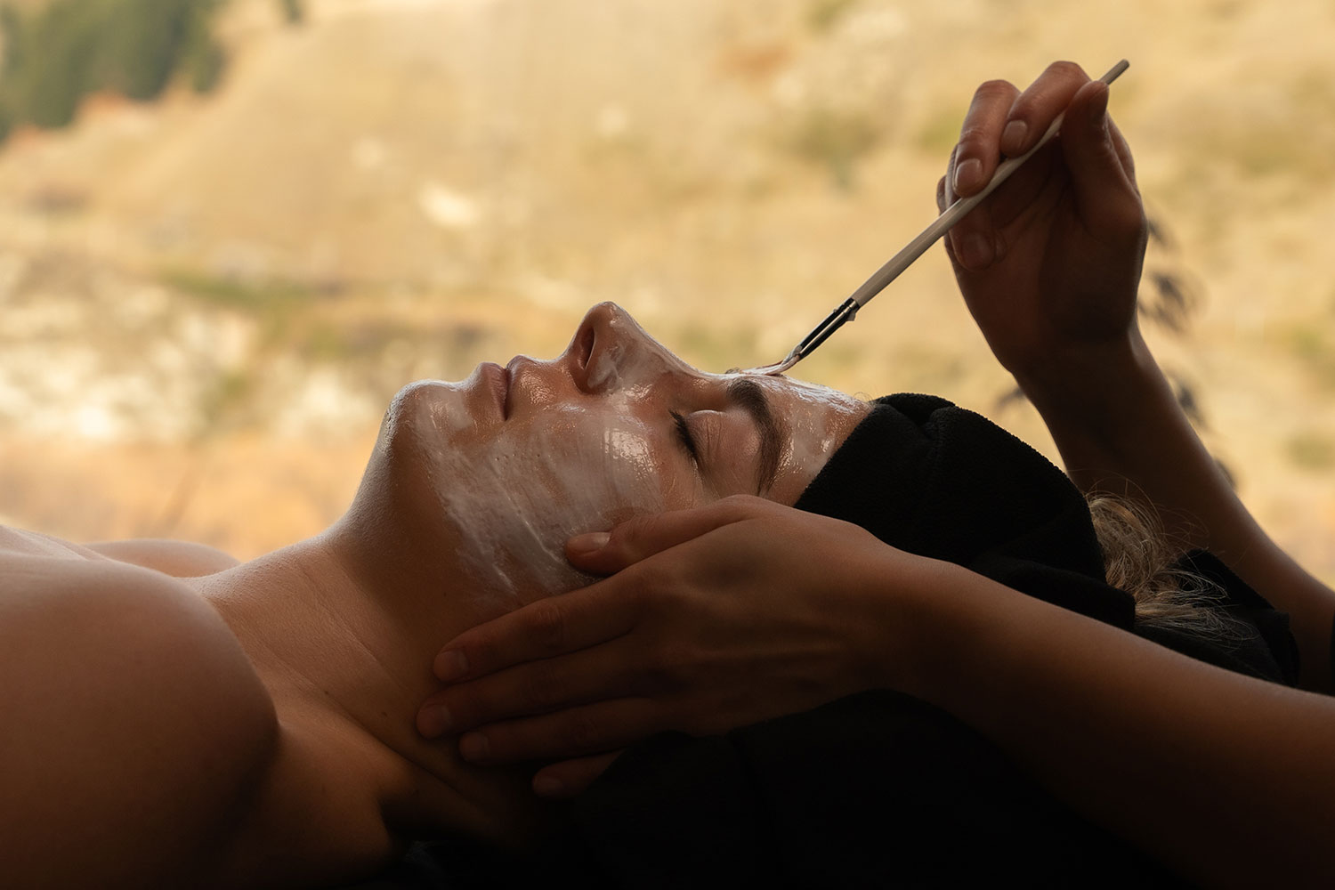 Onsen facial