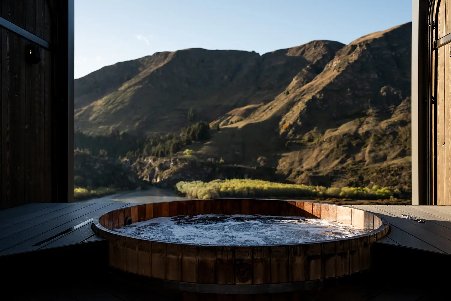 Hot Pool looking over canyon
